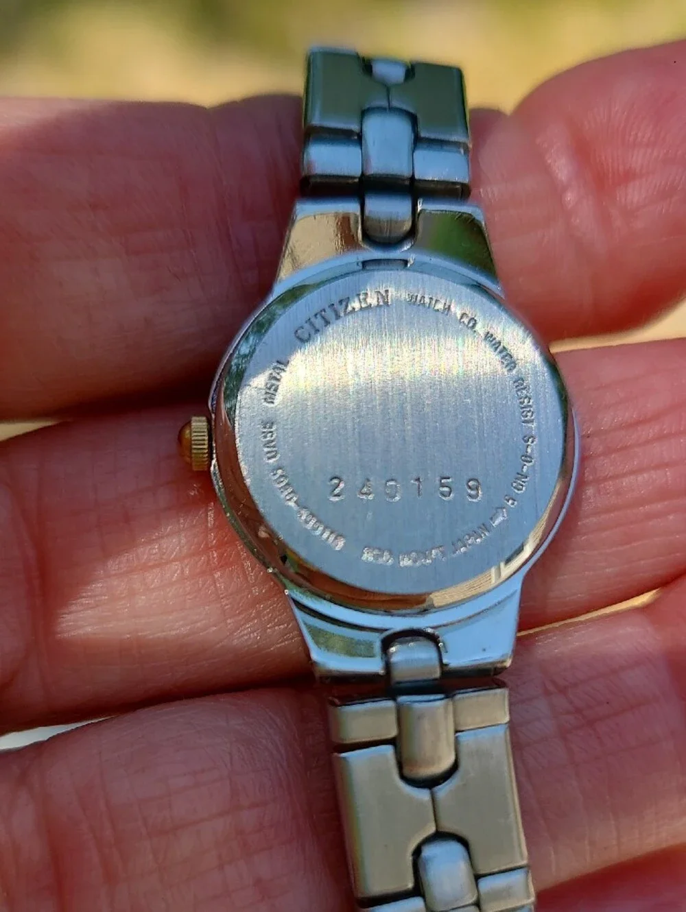 Citizen Two-Tone Gold and Silver Women's Bracelet Watch
